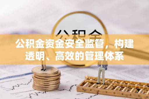 富锦公积金资金安全监管，构建透明、高效的管理体系