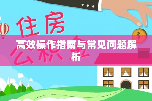 富锦高效操作指南与常见问题解析