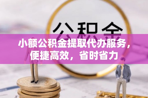 富锦小额公积金提取代办服务，便捷高效，省时省力