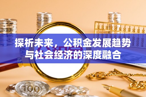 富锦探析未来，公积金发展趋势与社会经济的深度融合
