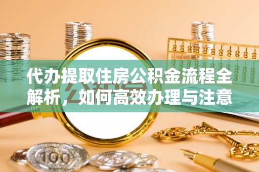 富锦代办提取住房公积金流程全解析，如何高效办理与注意事项